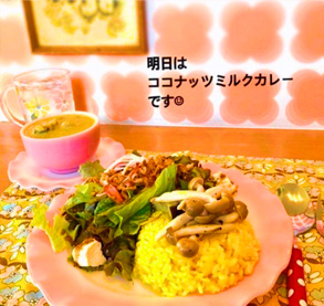 ココナッツミルクカレー