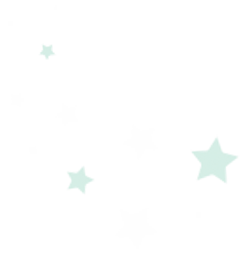 星のデコレーション